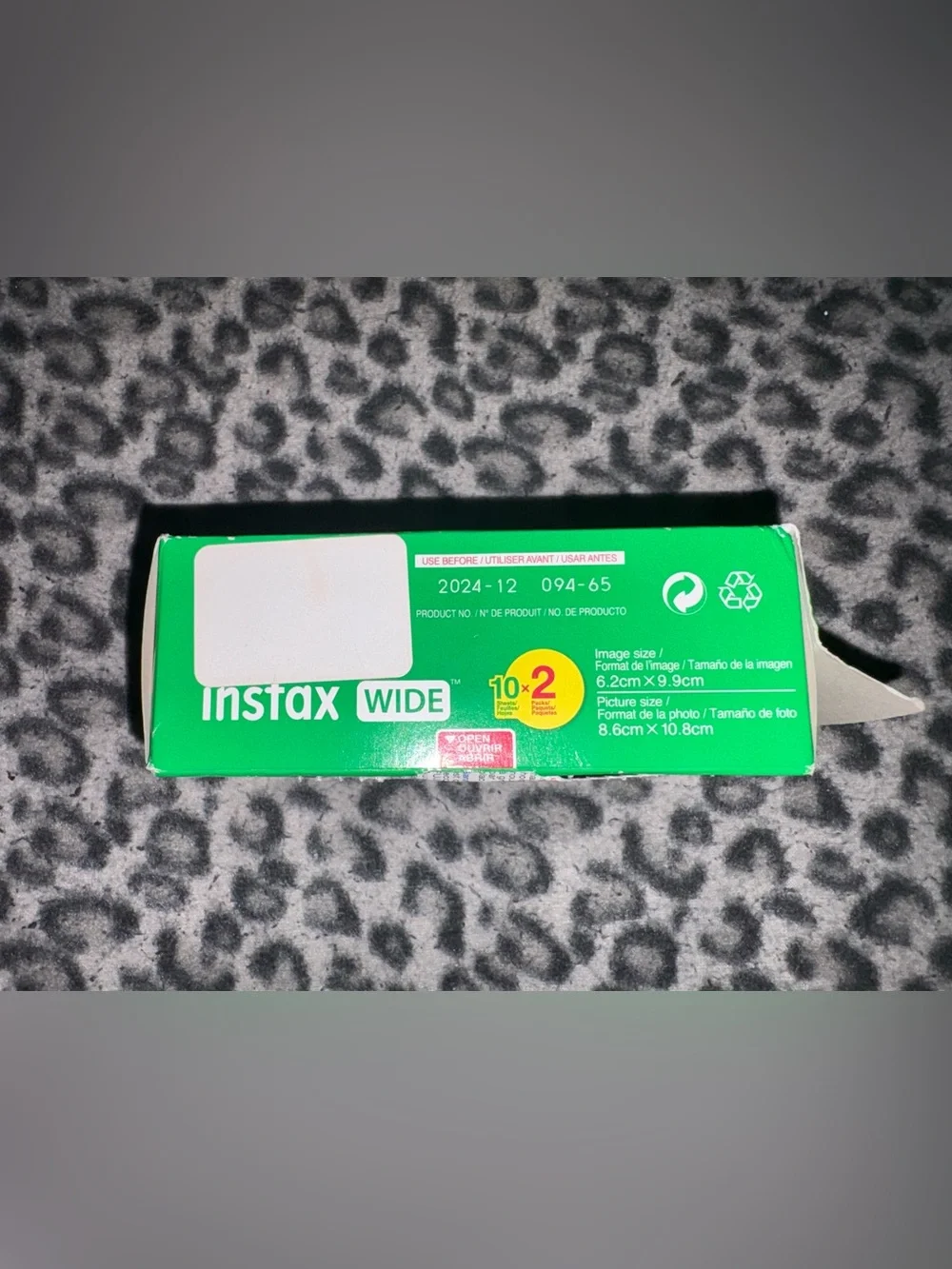 Fujifilm Instax Wide Film Pack